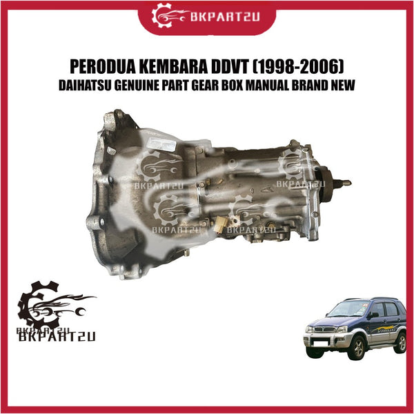 PERODUA KEMBARA DVVT MANUAL NEW MODEL (1998-2006) GEAR BOX MANUAL MADE BY DAIHATSU GENUINE BRAND NEW !!! ORIGINAL