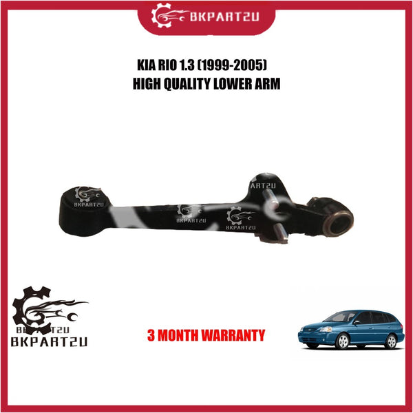 KIA RIO 1.3 (1999-2005) LOWER ARM MADE BY OEM 3 MONTH WARRANTY PRICE PER PCS