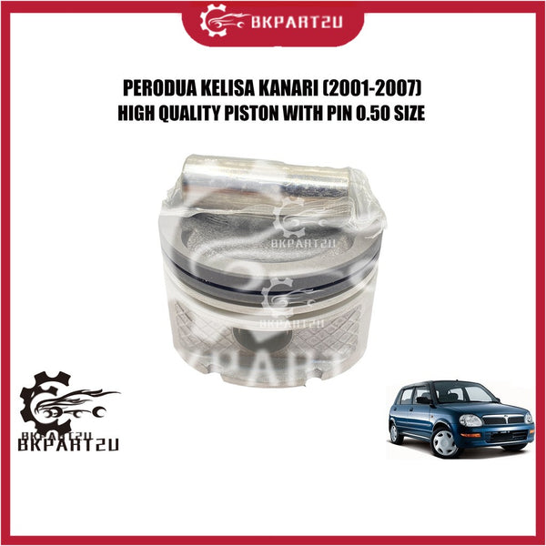Perodua Kelisa Kanari (2001-2007) Piston With Pin 0.5 Size Made In Japan P204T4-13C20T1C Price Per Pcs