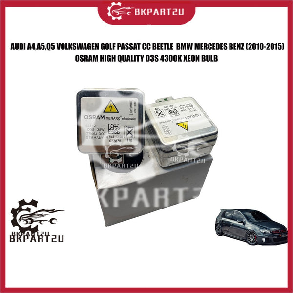 Audi Volkswagen Bmw Mercedes Benz (2001-2020) D3S Bulb 35w 4300k Classic Xenarc Xenon Hid Bulb Lamp Besar ONE SET!!