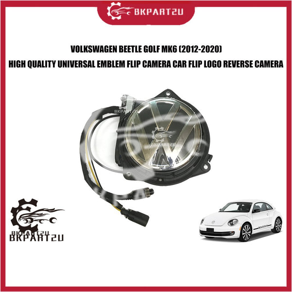 VOLKSWAGEN BEETLE GOLF MK6 2012-2020 UNIVERSAL EMBLEM FLIP LOGO REVERSE CAMERA GUIDELINE NIGH VISION