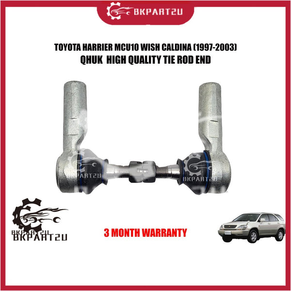 Toyota - Mcu10 1st Model Wish Caldina (1997-2006) Tie Rod End Made By Qhuk 3 Month Warranty TET-29255-Q