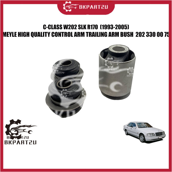 Mercedes-benz C-class W202 Slk R170 (1993-2005) Lower Arm Control Arm Trailing Arm Bush Made My Meyle 202 330 00 75