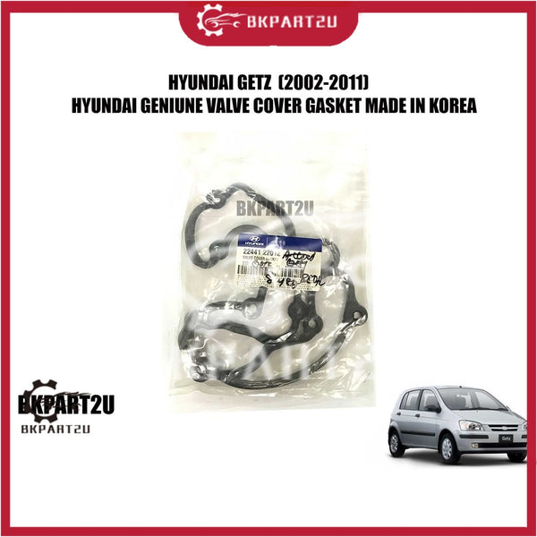 [DELIVERY ON 48 HOURS] HYUNDAI GETZ  (2002-2011) HYUNDAI GENUINE VALVE COVER GASKET MADE IN KOREA 22441 22012