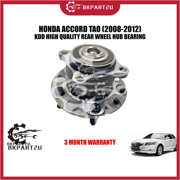 HONDA ACCORD TAO 2.0 2.4 (2008-2012) REAR WHEEL HUB BEARING TYRE BELAKANG KDD 3 MONTH WARRANTY