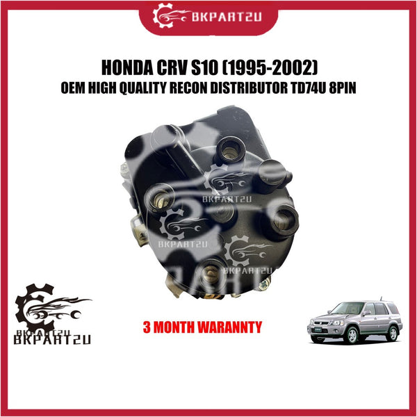 HONDA CRV S10 (1995-2002) DISTRIBUTOR TD74U 8PIN MADE BY OEM RECON 3 MONTH WARRANTY