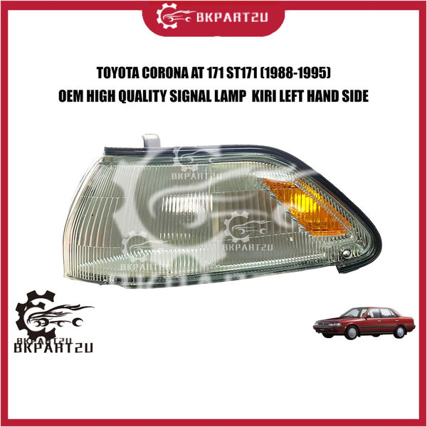 Toyota Corona At 171 St171 (1982-1983) Signal Lamp Lampu Signal Angle Lamp Kiri Left Hand Side