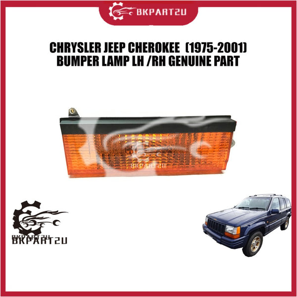 CHRYSLER JEEP CHEROKEE (1975-2001) BUMPER LAMP MADE IN USA BUMPER LAMP LH /RH GENUINE PART