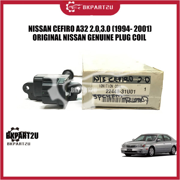 Nissan CEFIRO A32 (1994-2001)Ignition Plug Coil CEFIRO A32 22448-31U01 ORIGINAL NISSAN PLUG HIGH QUALITY WARRANTY