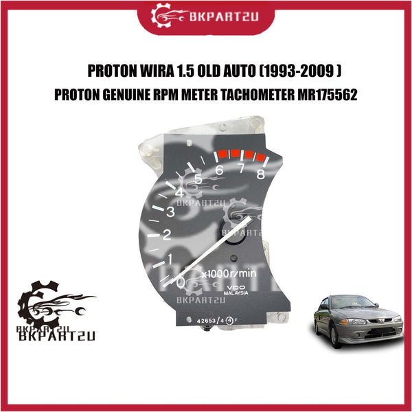 Proton Wira 1.5 1.6 1.8 Old Auto (1993-2009 ) Rpm Meter Tachometer Meter Made By Proton Genuine MR175562