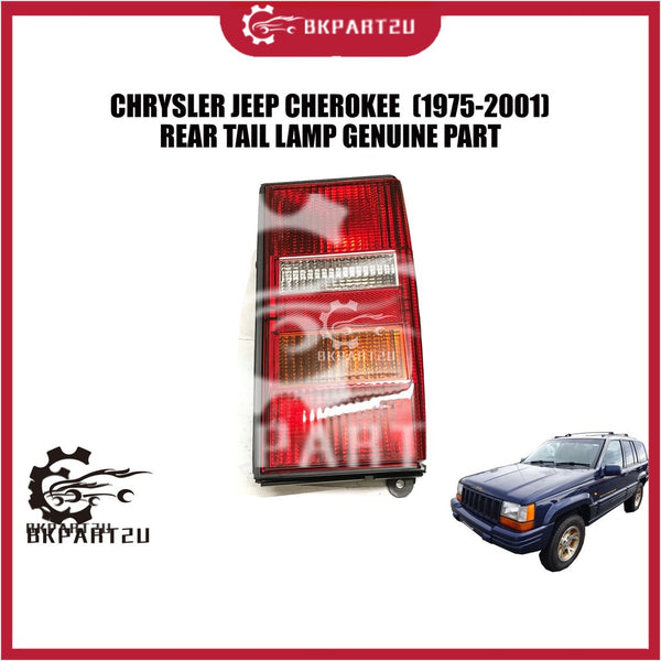 CHRYSLER JEEP CHEROKEE (1975-2001) REAR TAIL LAMP MADE IN USA REAR TAIL LAMP GENUINE PART LAMPU BELAKANG  ORIGINAL