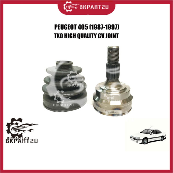 PEUGEOT 405 (1987-1997) CV JOINT (DRIVE SHAFT HEAD) MADE BY TXO JAPAN HIGH QUALITY C.V JOINT JG1-900 25X34X55