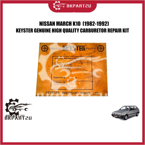 Nissan March K10  (1982-1992) Carburetor Repair Kit Made By Keyster  K11-4920H