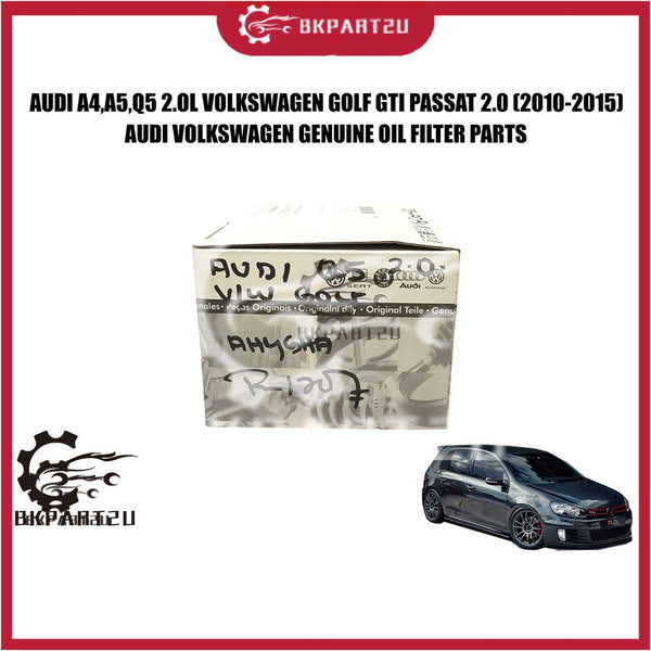 AUDI A4,A5,Q5 2.OL VOLKSWAGEN GOLF GTI PASSAT 2.0 (2010-2015) AUDI GENUINE OIL FILTER 06J 115 403 Q