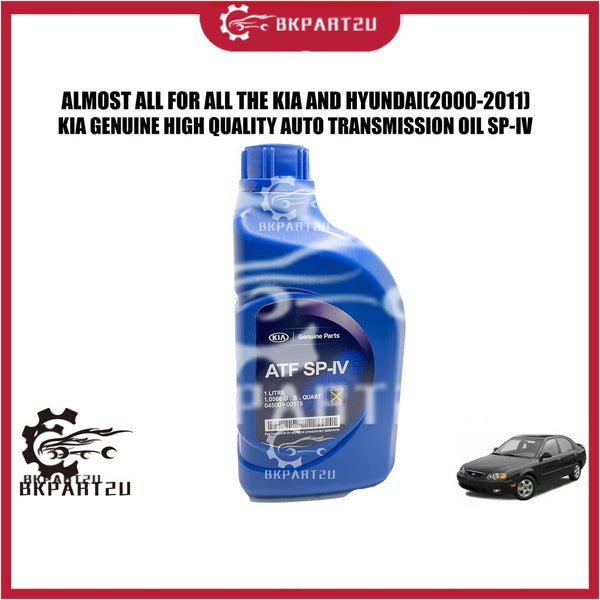 Kia And Hyundai (2000-2011) Auto Transmission Oil SP-IV Minyak Auto Sp4 Auto Gear Oil Made By Kia 04500-00115