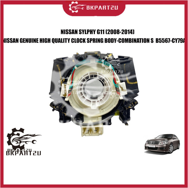 Nissan Sylphy G11 X-trail (2008-2014) Spring Body-combination S Steering Airbag Spiral Cable Made By Nissan B5567-CY79A