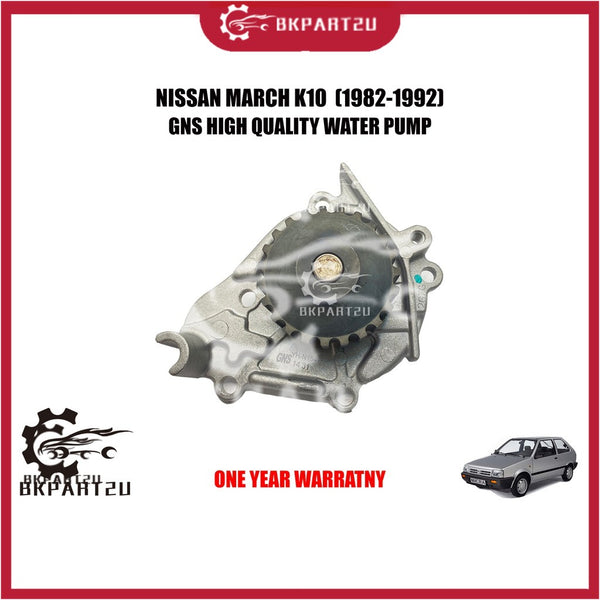 Nissan March K10 (1982-1992) Water Pump Gigi Bulan Made By Gns One Year Warranty