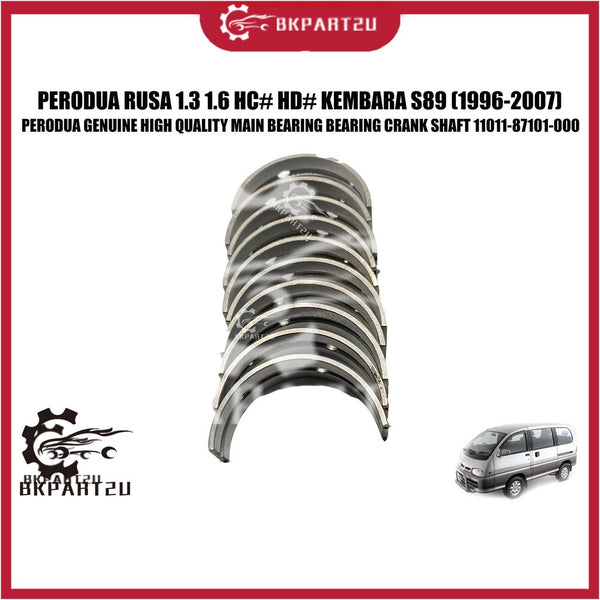 Perodua Rusa 1.3 1.6 Hc# Hd# Kembara S89 (1996-2007) Main Bearing Bearing Crank Shaft Made By Perodua 11011-87101-STD