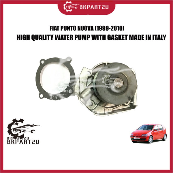 FIAT PUNTO NUOVA 16 V 1.2 1.3 BRAVA (1999-2010) WATER PUMP MADE IN ITALY HIGH QUALITY  WATER PUMP WITH GASKET 46422512
