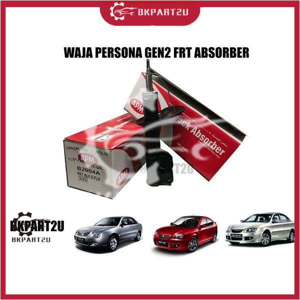 APM FRONT ABSORBER DEPAN (GAS)  For Waja , Waja Campro , Persona , Gen2 1 SET (2PCS)  APM HIGH QUALITY