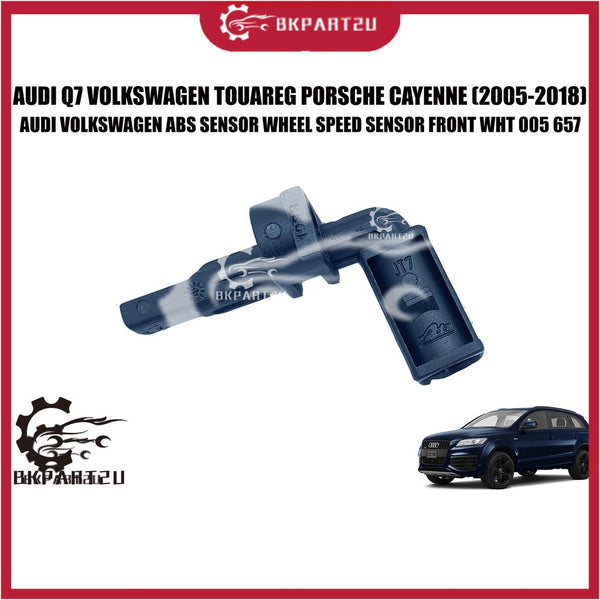 Audi Q7 Volkswagen Touareg Porsche Cayenne(2005-2018) Front Abs Wheel Speed Sensor Front Made By Volkswagen WHT 005 657