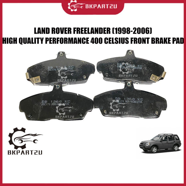 Land Rover Freelander (1998-2006) Front Brake Pad Depan Made By King Australia 400 Celsius DB 1360