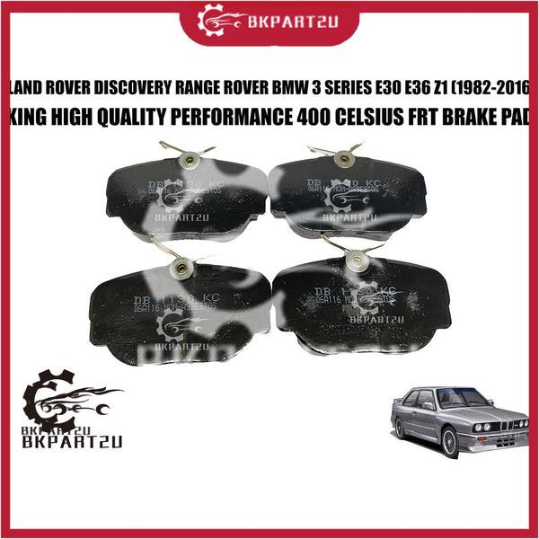Land Rover Discovery Range Rover Bmw 3 Series E30 E36 Z1(1982-2016) Front Brake Pad Depan Made By King Australia DB1130