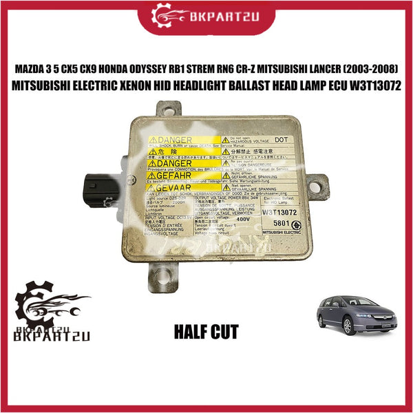 Mazda 3 5 Cx5 Cx9 Honda Odyssey Rb1 Strem Rn6 Cr-z Mitsubishi Lancer Xenon Hid Headlight Ballast Head Lamp Ecu W3t13072
