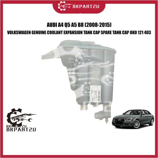 AUDI A4 Q5 A5 B8 Q3 (2008-2015) CO0LANT EXPANSION TANK CAP SPARE TANK MADE BY AUDI GENUINE 8K0 121 403