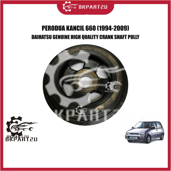 Perodua Kancil 660 (1994-2009) Crank Shaft Pulley Made By Daihatsu Genuine