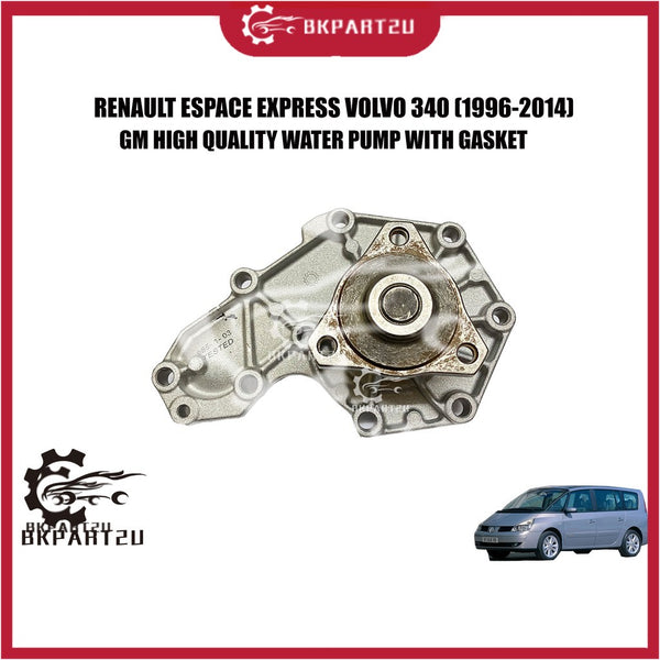 RENAULT ESPACE EXPRESS VOLVO 340 (1996-2014) WATER PUMP WITH GASKET MADE BY GM  PA-347 7701473365