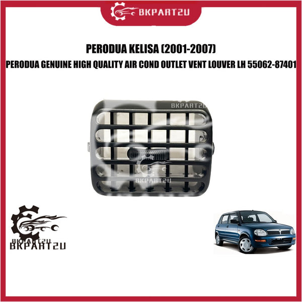 PERODUA KELISA (2001-2007) KELISA AIR COND OUTLET VENT LOUVER LH AIR COND HOUSING KIRI MADE BY PERODUA ORI 55062-87401