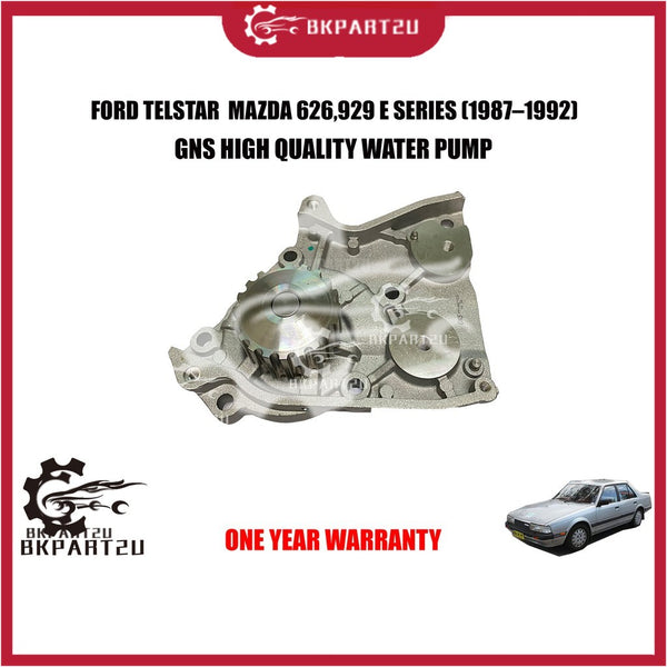 FORD TELSTAR  MAZDA 626,929 E SERIES (1987–1992) WATER PUMP WITH GASKET  MADE BY GNS HIGH QUALITY  WP-MZ32-Y GWMZ-32A