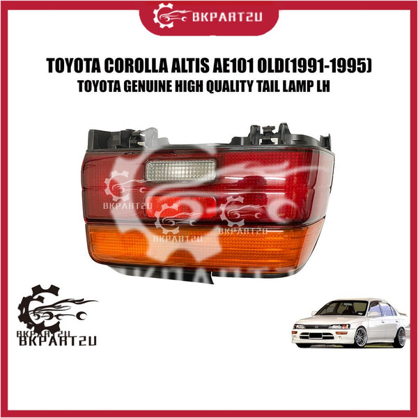 TOYOTA COROLLA ALTIS AE101 OLD (1991-1995) TAIL LAMP LH LAMPU BELAKANG KIRI MADE BY KAITO TOYOTA GENUINE 81561-1A630