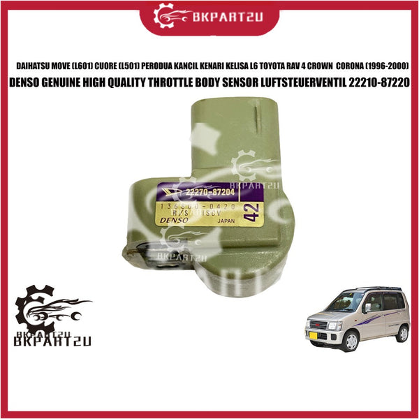 DAIHATSU MOVE L6 L5 PERODUA KANCIL KENARI KELISA TOYOTA RAV 4 CROWN CORONA(1996-2000) THROTTLE SENSOR IDLING 22210-87220