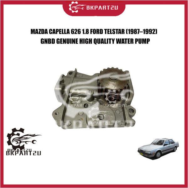 MAZDA CAPELLA 626 1.8 FORD TELSTAR (1987–1992) WATER PUMP WITH GASKET AND ORING MADE BY GNBD GWMZ-29A