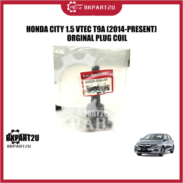 HONDA GENUINE PLUG COIL IGNITION COIL FOR HONDA CITY T9A GM6 Jazz T5A / BRV(2014-PRESENT) 1.5 VTEC GENUINE PART ORIGINAL