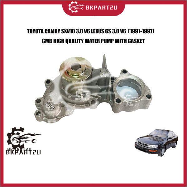 TOYOTA CAMRY SXV10 3.0 V6 LEXUS GS 3.0 V6  (1991-1997) WATER PUMP WITH GASKET AND ORING MADE BY GMB 	16100-69185 GWT-71A