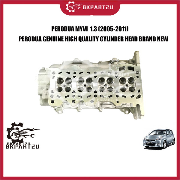 PERODUA MYVI  1.3 1ST MODEL (2005-2011) CYLINDER HEAD MADE BY DAIHASHU GENUINE HEAD BARU BRAND NEW ORIGINAL