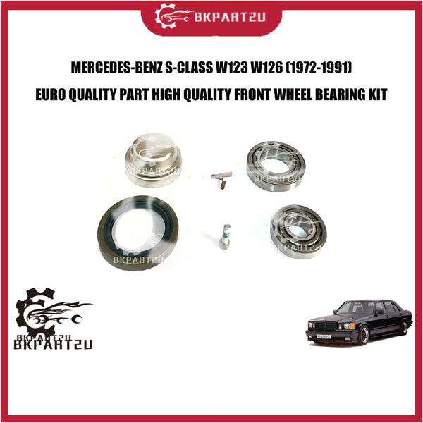 MERCEDES-BENZ S-CLASS W123 W126 (1972-1991) FRONT WHEEL BEARING EURO QUALITY PART 116 330 00 51