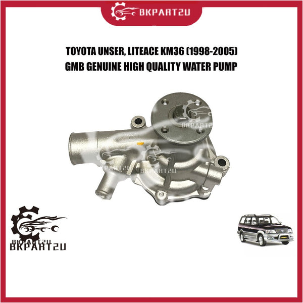 TOYOTA UNSER LITEACE KM36 (1998-2005) WATER PUMP WITH GASKET GMB HIGH QUALITY GWT-50A 16100-19055