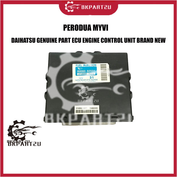 [SHIP-OUT on 48 hours]Perodua Myvi(2005-2017)DAIHATSU GENUINE PART ECU ENGINE CONTROL UNIT BRAND NEW 89560-BZ031