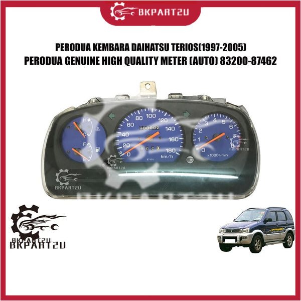 PERODUA KEMBARA DAIHATSU TERIOS AUTO (1997-2005) SPEEDOMETER  TACHOMETER (RPM) MADE BY GENUINE METER (AUTO) 83200-87462