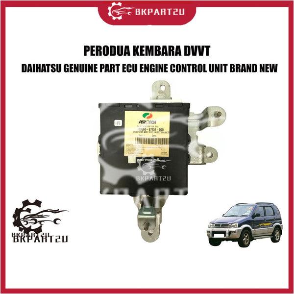 [SHIP-OUT on 48 hours]PERODUA KEMBARA DVVT(1997-2004)DAIHATSU GENUINE PART ECU ENGINE CONTROL UNIT BRAND NEW 89560-87451
