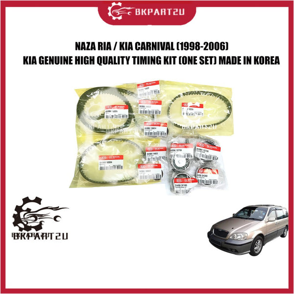 [SHIP-OUT on 48 hours]NAZA RIA / KIA CARNIVAL (1998-2006) KIA GENUINE ORI TIMING KIT (ONE SET) MADE IN KOREA OK9BV-12205