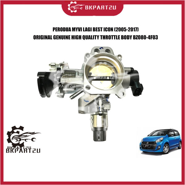 PERODUA MYVI LAGI BEST ICON ALZA (2005-2017)THROTTLE BODY  INTAKE THROTTLE BODY BZ080-4F03