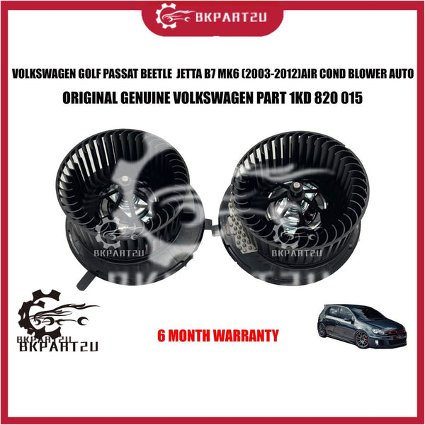VOLKSWAGEN GOLF PASSAT BEETLE  JETTA B7 MK6 (2003-2012) AIR COND BLOWER AUTO ORIGINAL 1KD 820 015