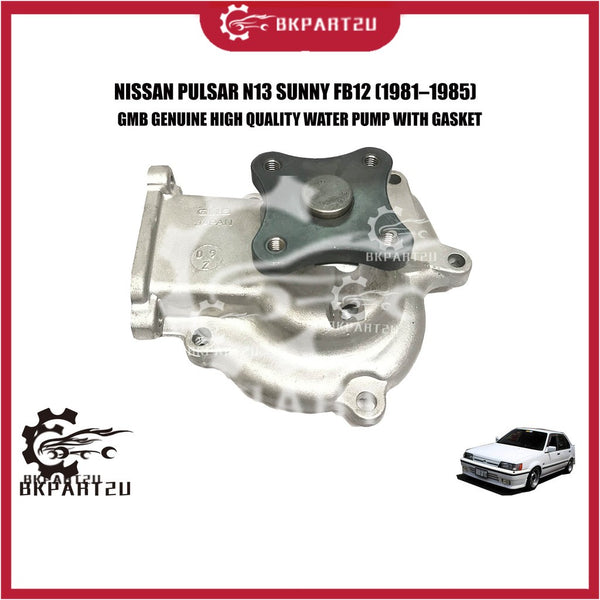 NISSAN PULSAR N13 SUNNY FB12 GA15 (1981–1985) WATER PUMP MADE BY GMB  WATER PUMP GWN-39A  21010-77A00
