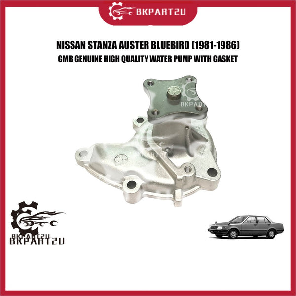 NISSAN STANZA AUSTER BLUEBIRD T11 (1981-1986) WATER PUMP MADE BY GMB WATER PUMP GWN-20A  21010-D0125/6