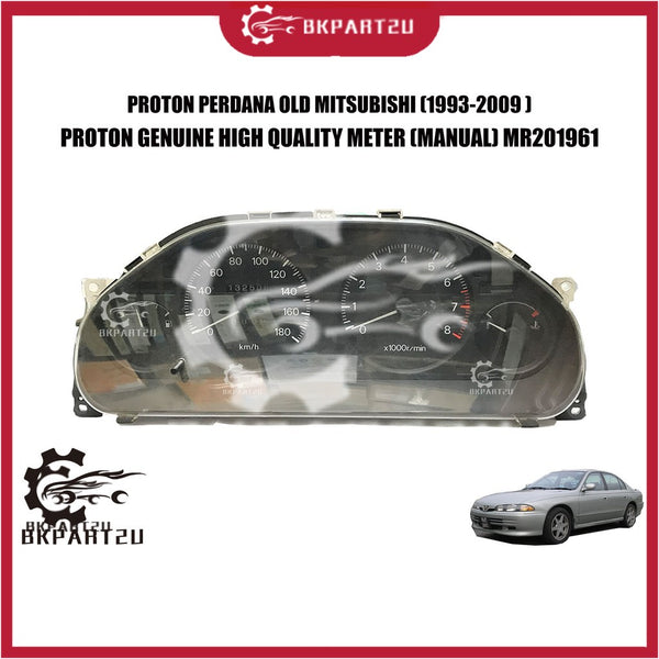 PROTON PERDANA OLD MITSUBISHI (1993-2009) SPEEDOMETER TACHOMETER (RPM) MADE BY GENUINE METER (MANUAL) MR201961